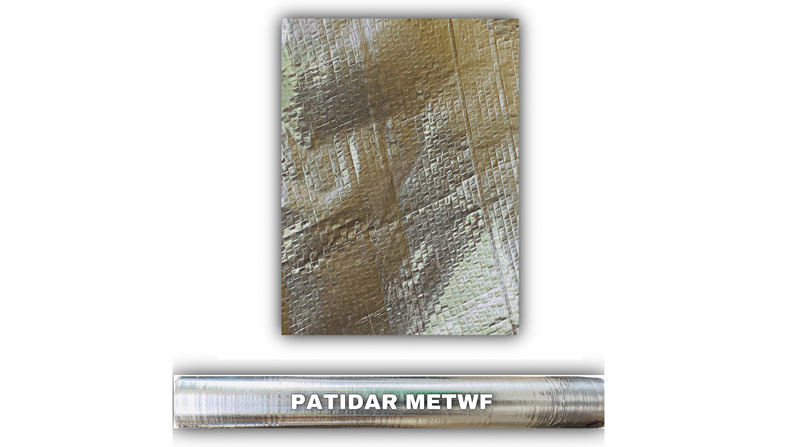 Metalized Film Lamination With Hdpe Woven Fabric Or Aluminum Foil